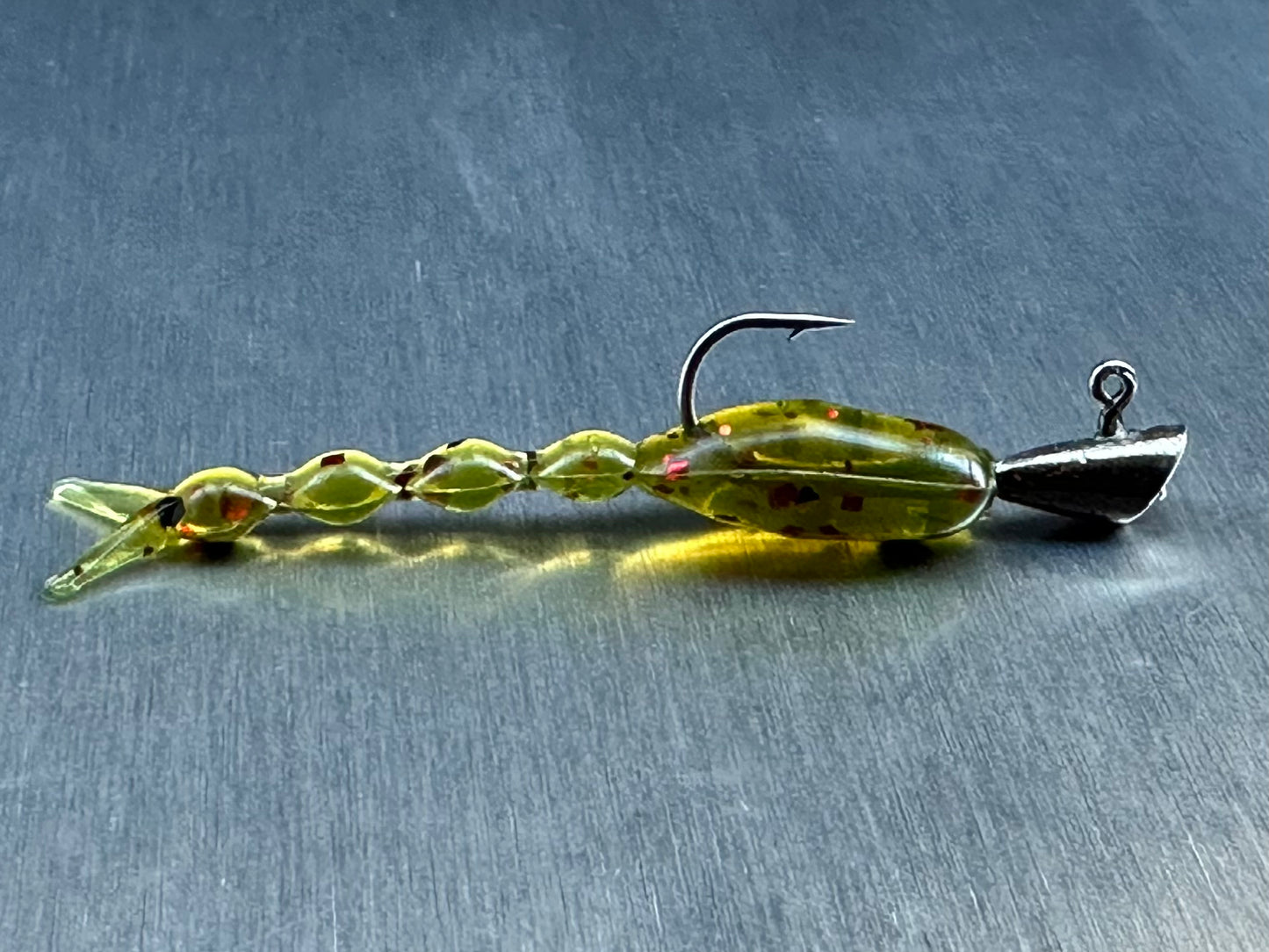Kana Fishing - 1.5" Mini Skeleton Minnows - Watermelon Red