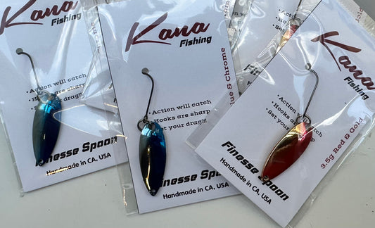 Kana Fishing - Teardrop Finesse Spoons