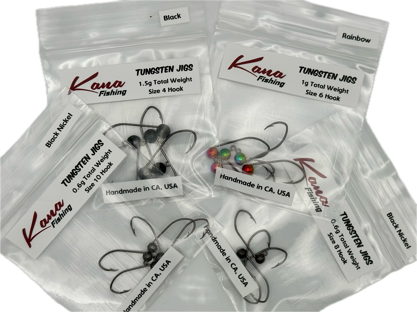 Kana Fishing - Tungsten Jig Hooks