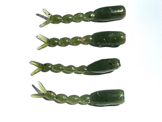 Kana Fishing - 1.5" Mini Skeleton Minnows - Watermelon Medley